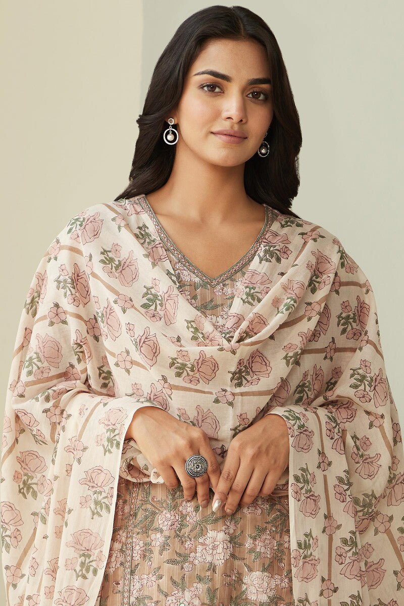 Gulshan Bagh Zoya Sanganeri Dupatta