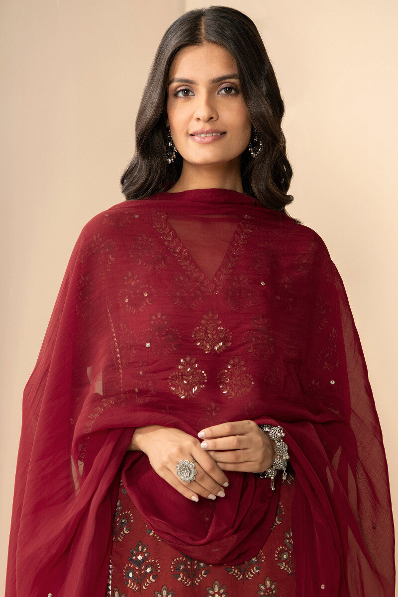 Mehrunissa Aiza Organza Dupatta
