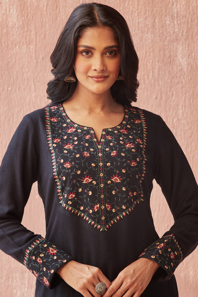 Naadirah Samreen Faux Wool Kurta