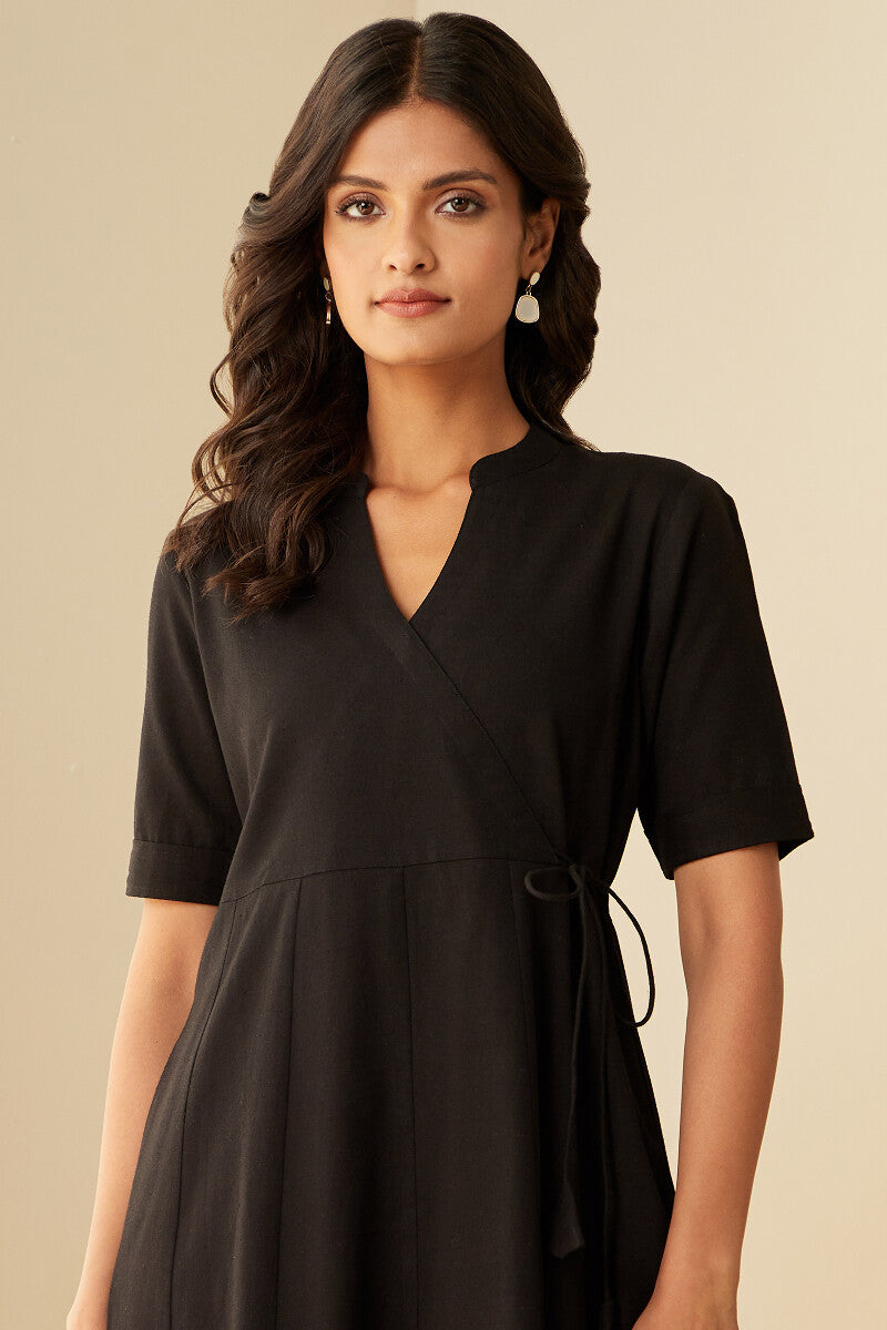 Roza Inara Black Dress
