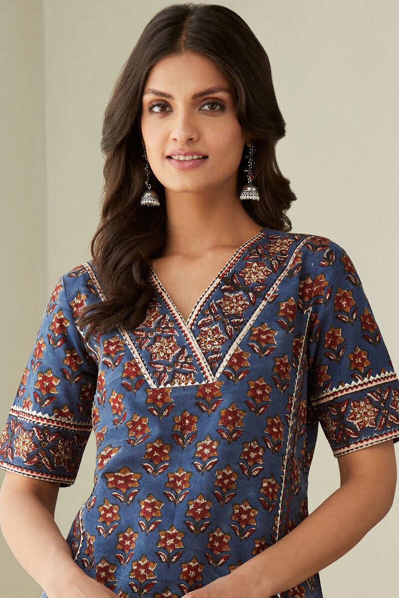 Sehra Aasira Bagru Kurta