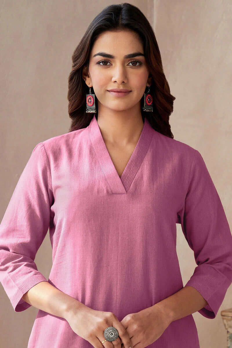 Roza Seher Orchid Kurta