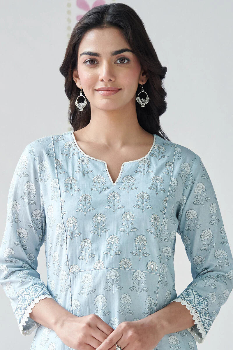 Rosheen Heer Sanganeri Kurta