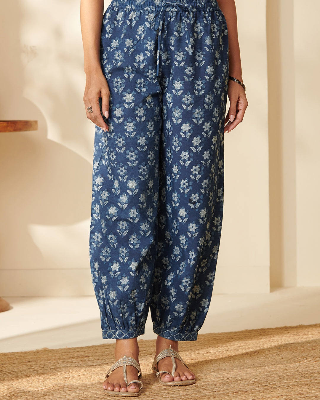 Sehra Nazneen Bagru Izhaar Pants