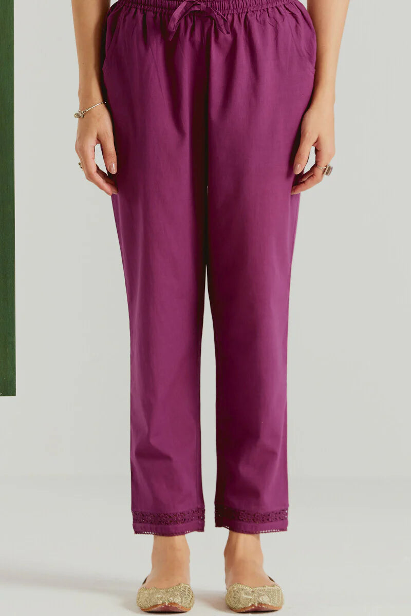 Surplus: Roza Sehr Plum Narrow Pants