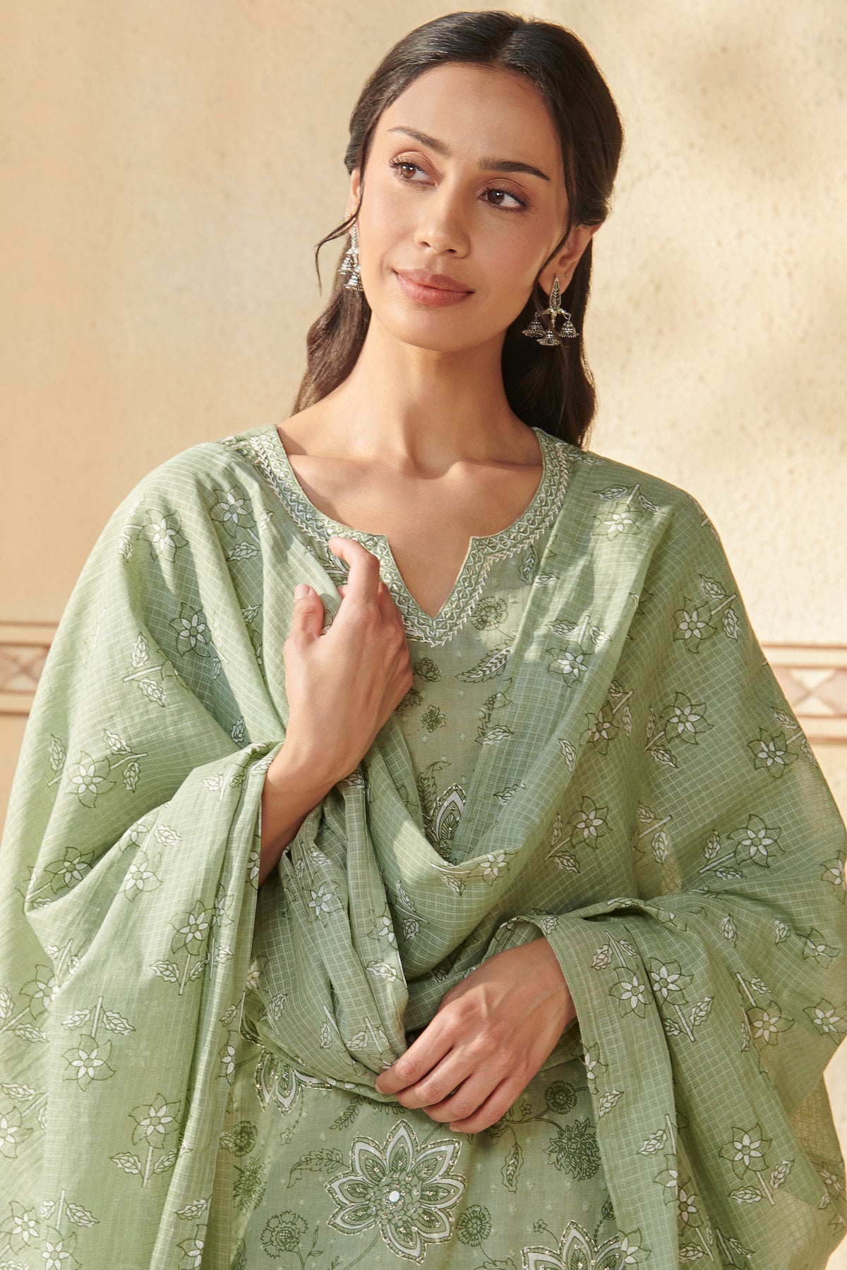Gauhar Shireen Sanganeri Dupatta