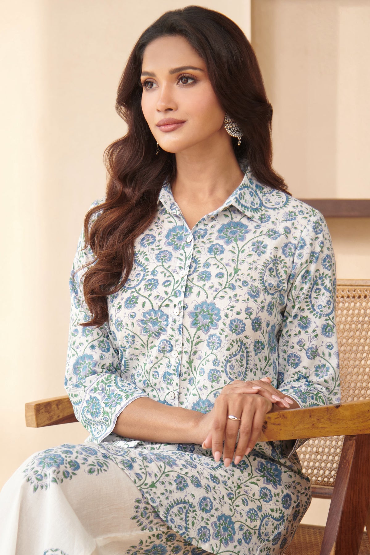 Surplus: Gulbarg Mahi Sanganeri Co-Ord Set