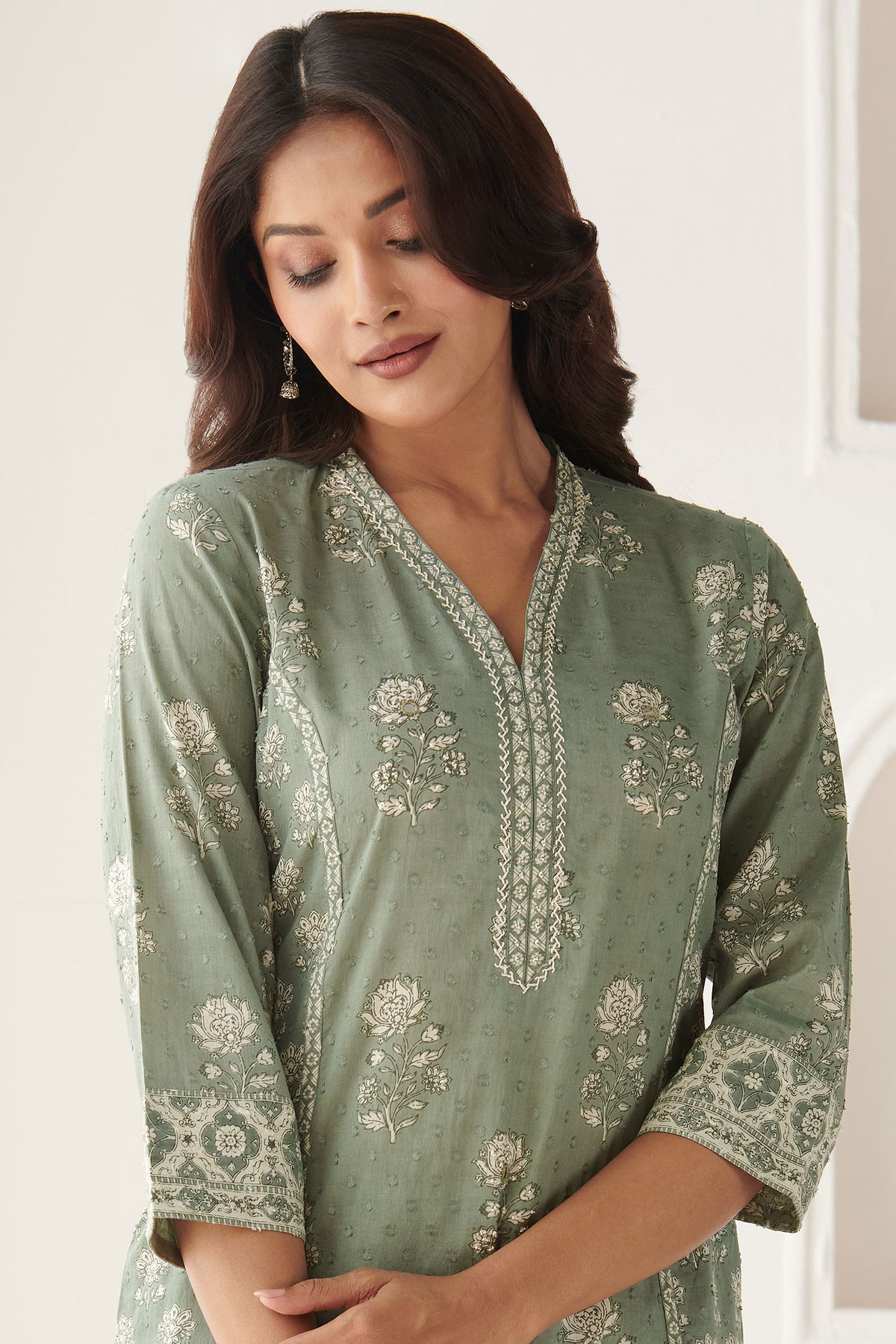 Gulbarg Kaira Sanganeri Kurta