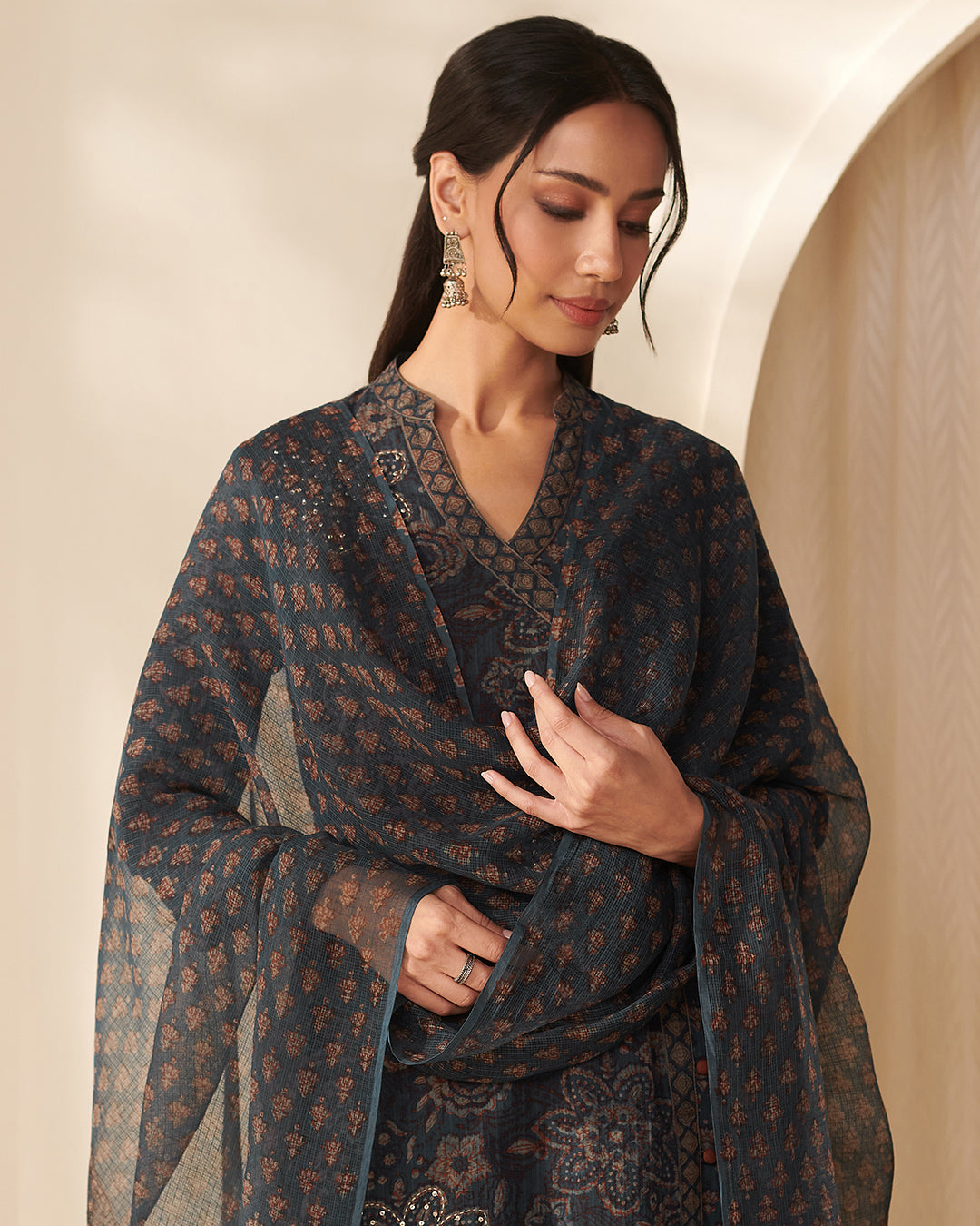 Sehra Ayesha Akola Dabu Dupatta