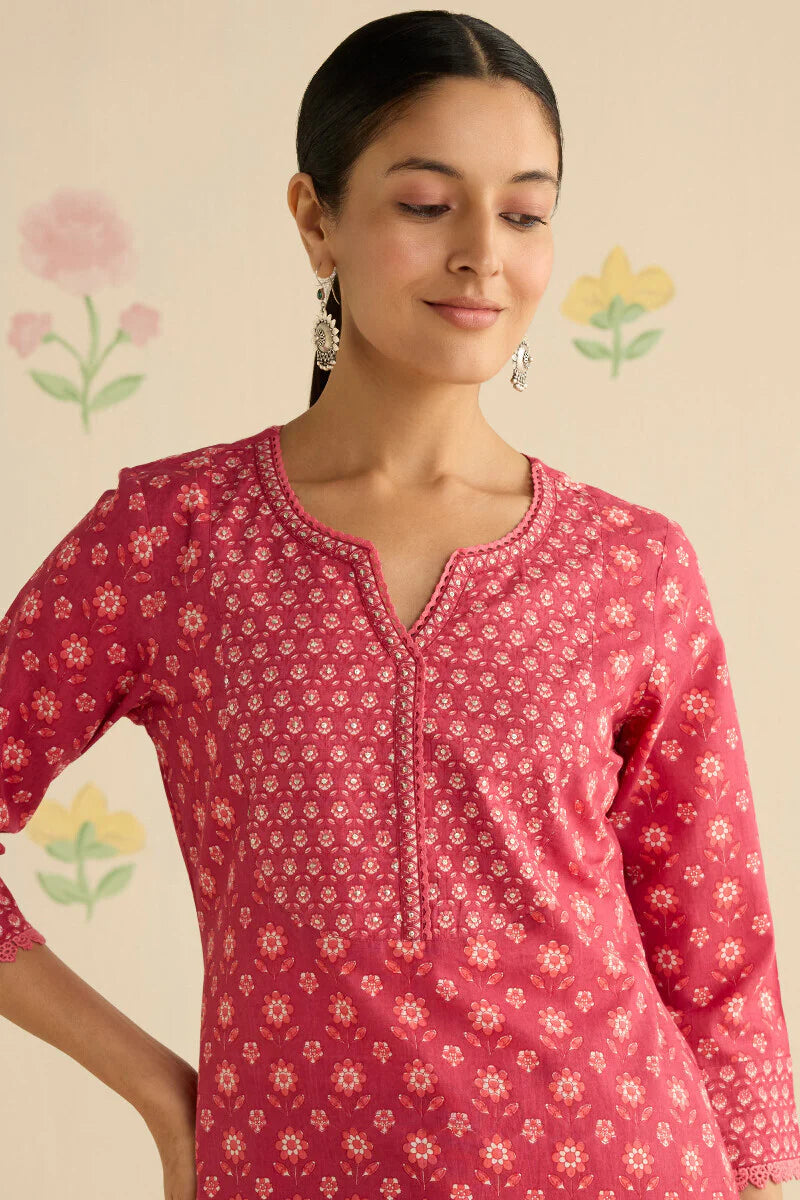 Surplus: Gulraiz Mahima Sanganeri Kurta