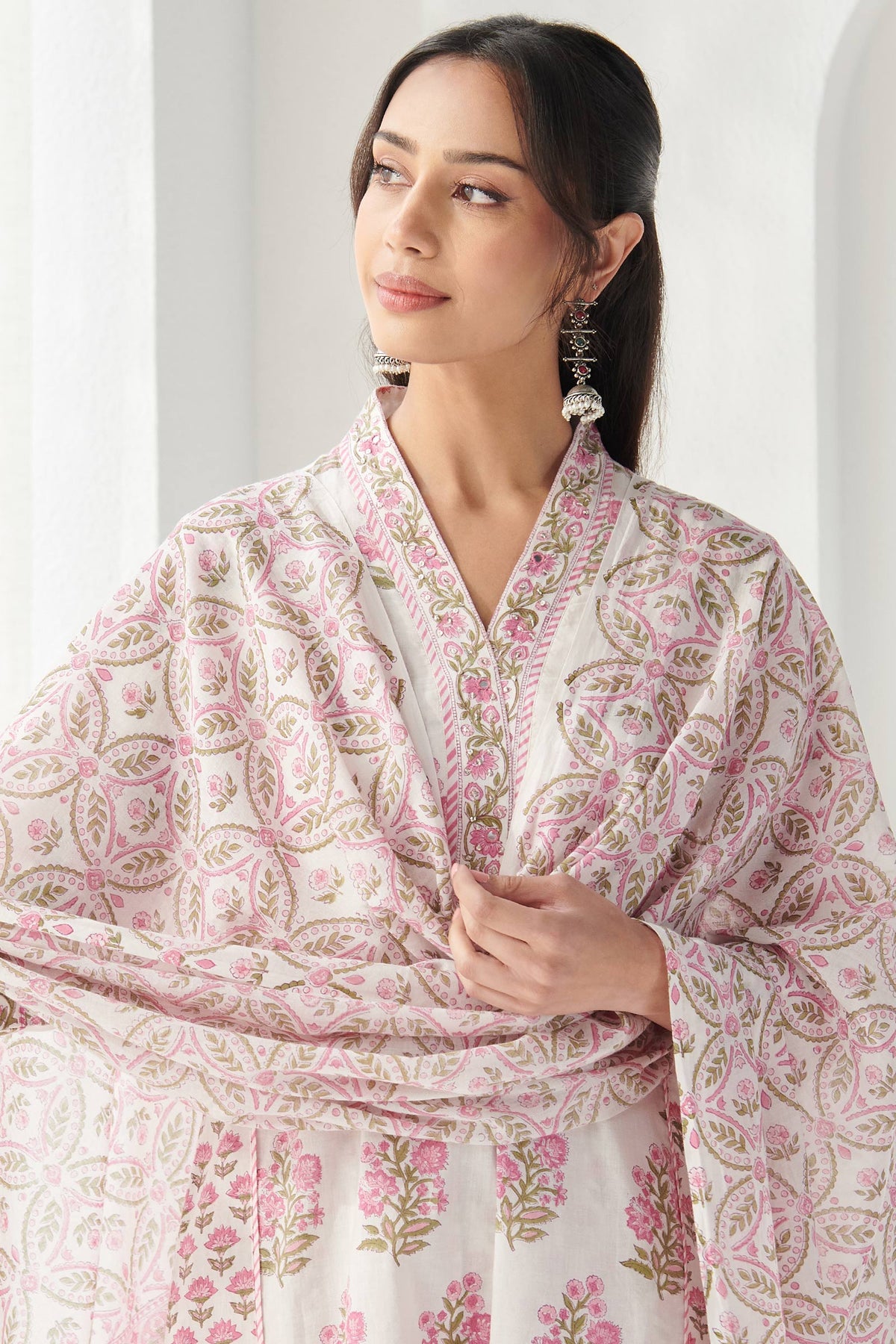 Gulbahar Zubeida Sanganeri Dupatta