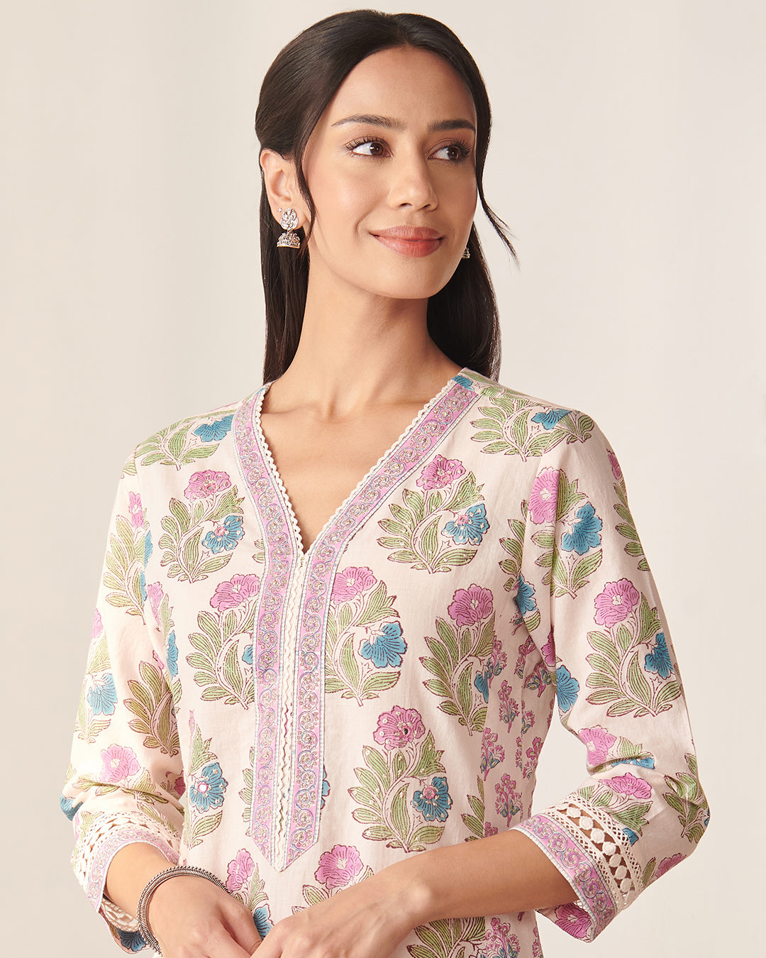 Gulbarg Fareena Sanganeri Kurta