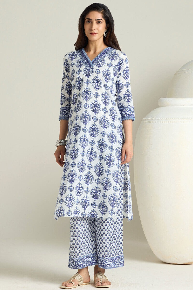 Neelofar Sanganeri Kurta