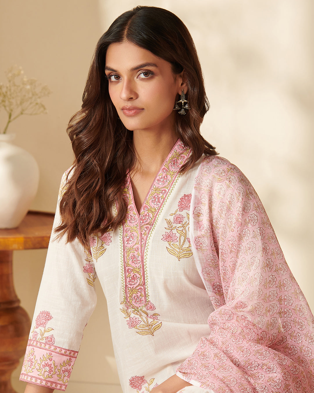 Gulbarg Rania Sanganeri Kurta
