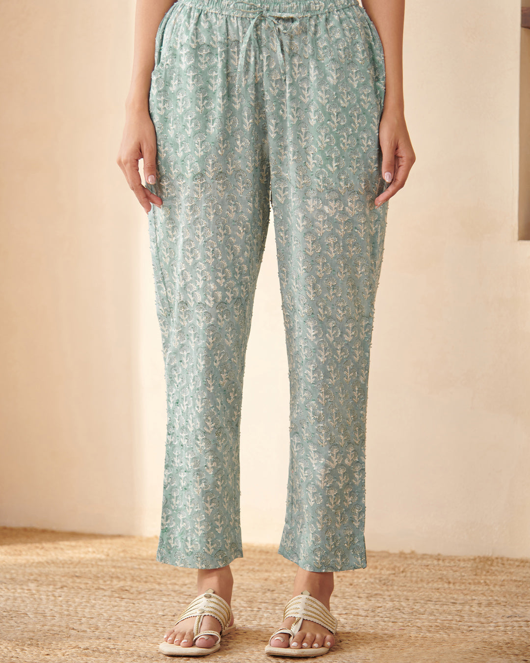 Rosheen Shireen Sanganeri Narrow Pants
