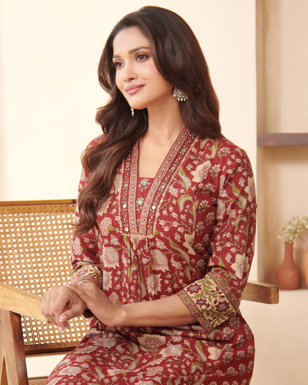 Gauhar Fizah Sanganeri Kurta