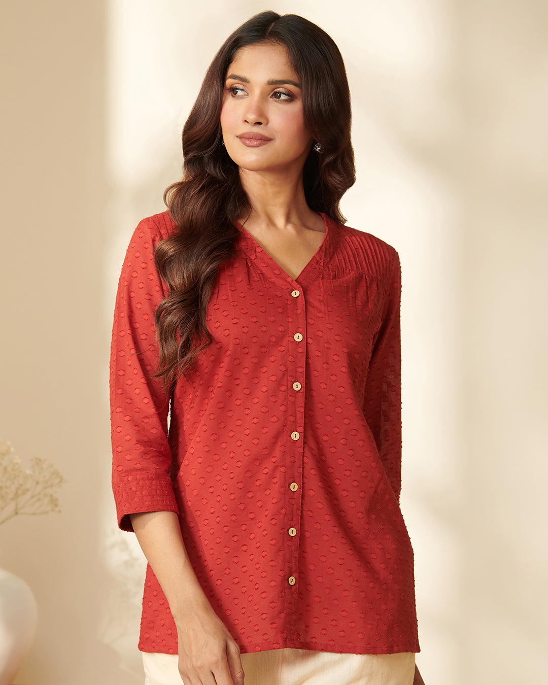 Roza Razia Ruby Red Top