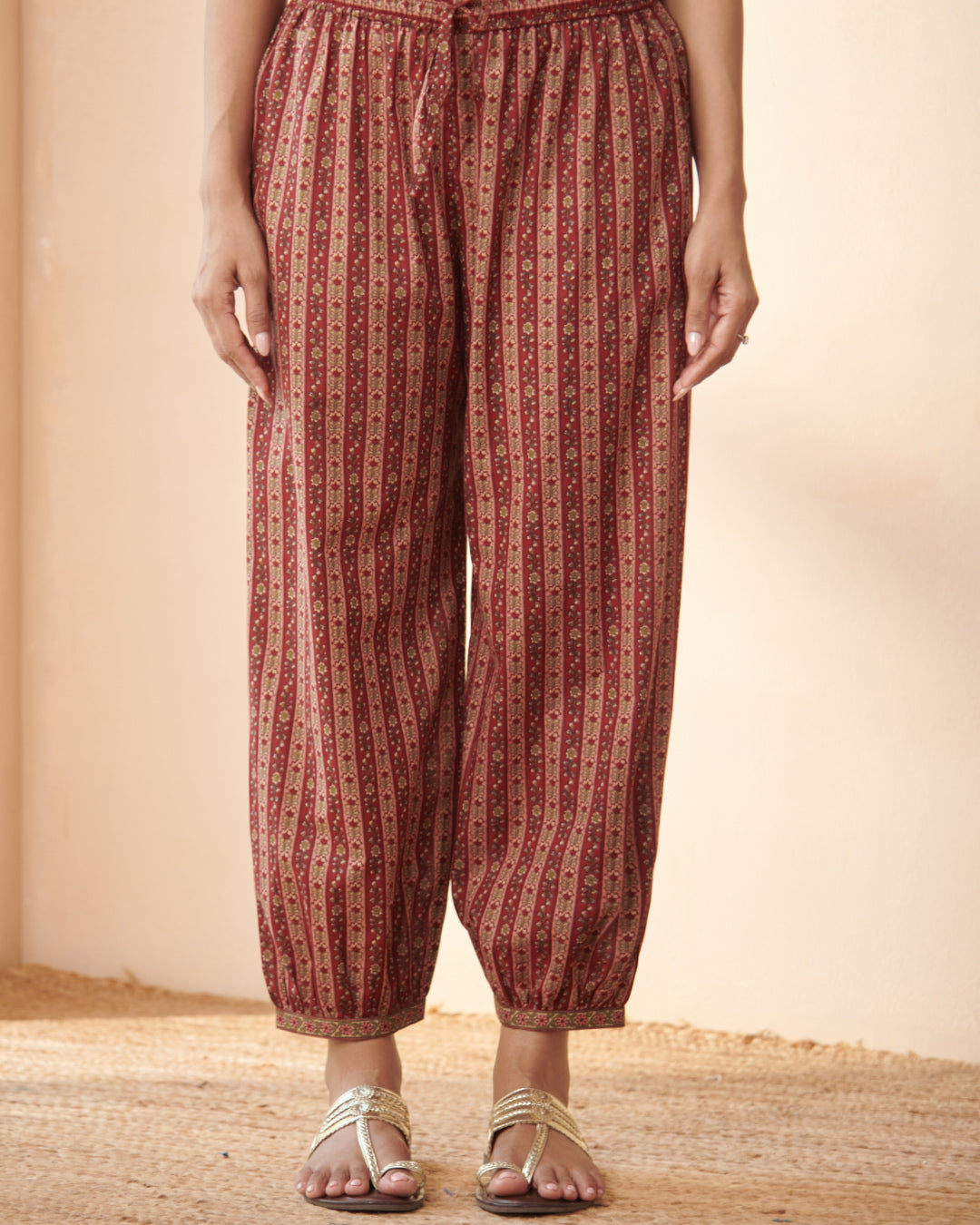 Gauhar Malaika Sanganeri Izhaar Pants