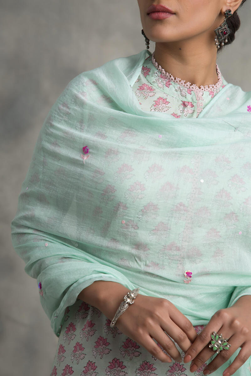 Gauhar Fareena Cotton Silk Dupatta