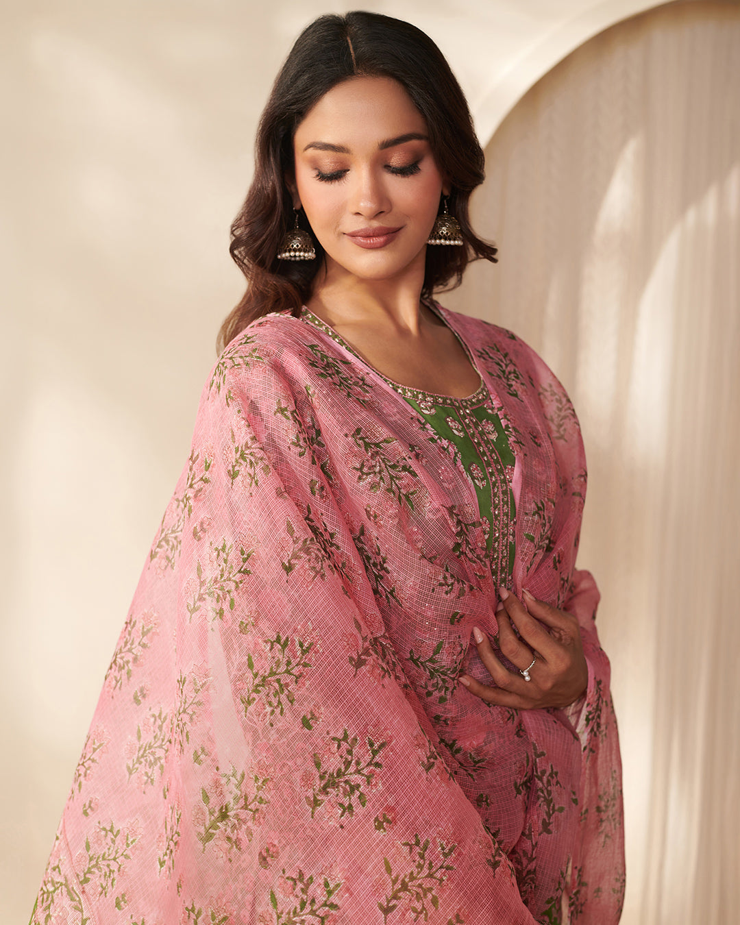 Gauhar Aleena Sanganeri Dupatta