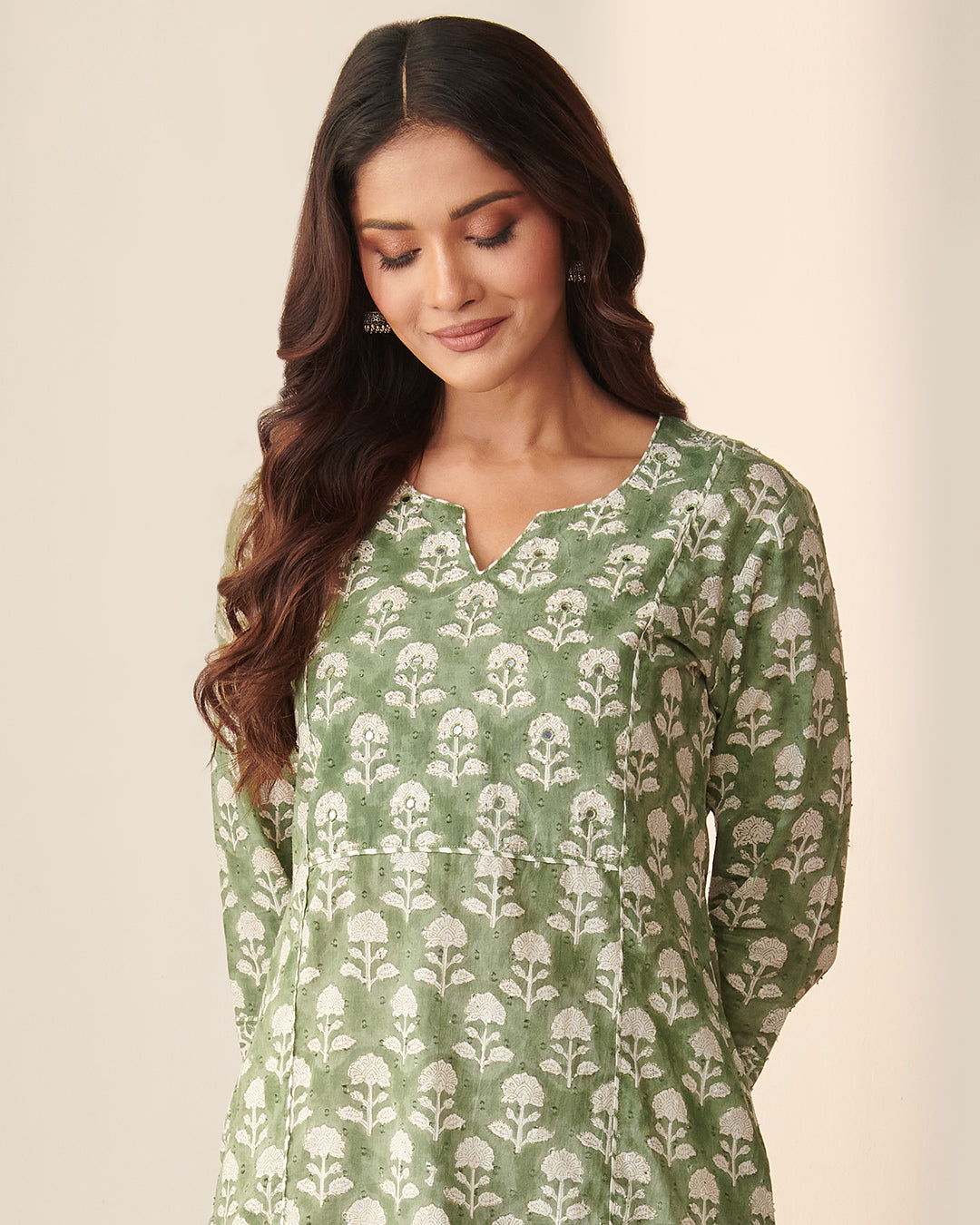 Rosheen Maiwa Sanganeri Kurta