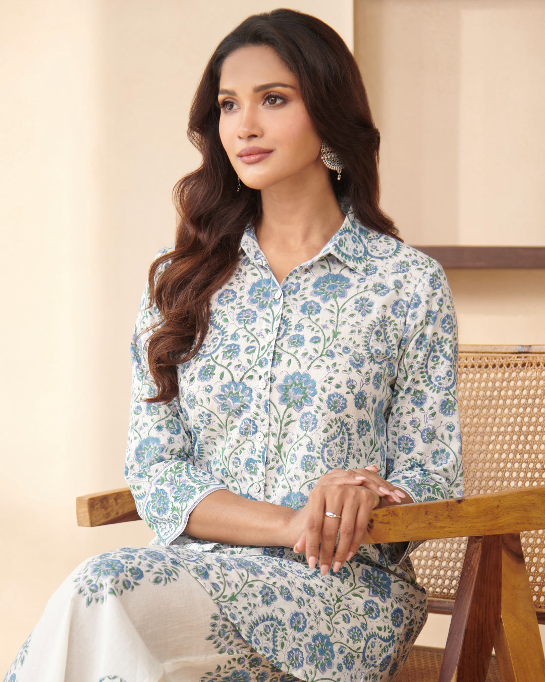 Gulbarg Mahi Sanganeri Co-Ord Set