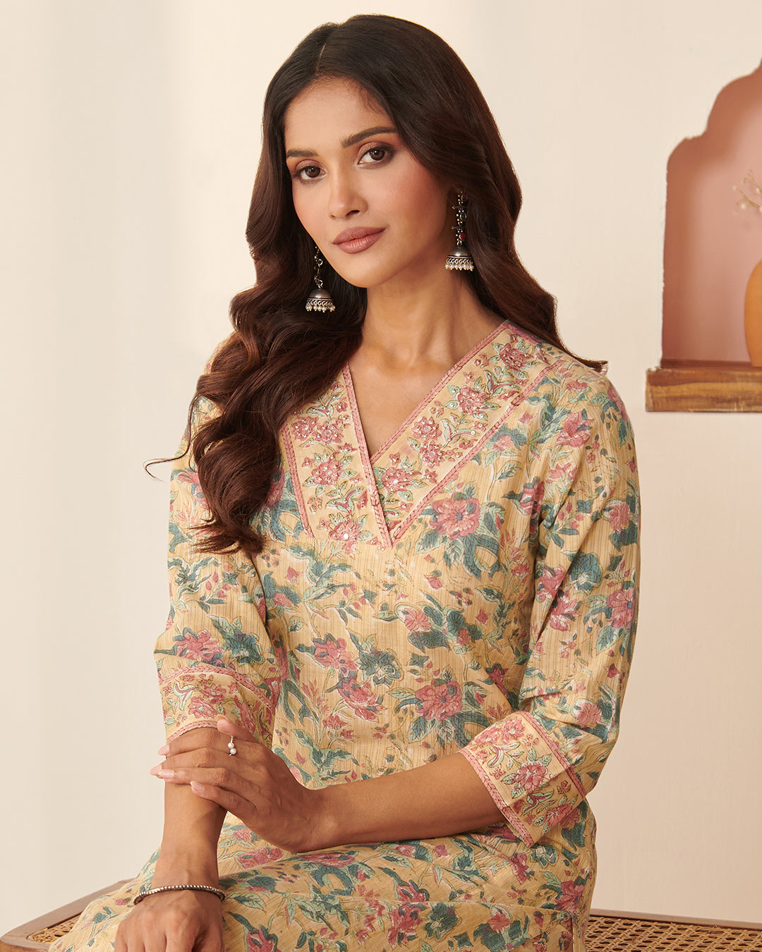 Nasrine Zarina Sanganeri Kurta