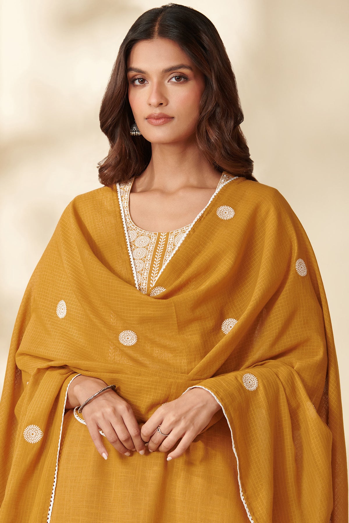Mehraab Bano Mustard Dupatta