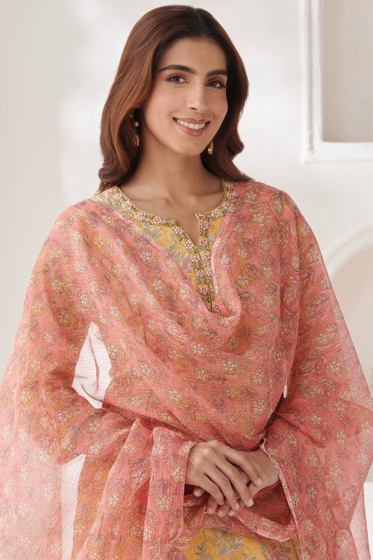 Gulshan Bagh Fahima Sanganeri Kota Dupatta