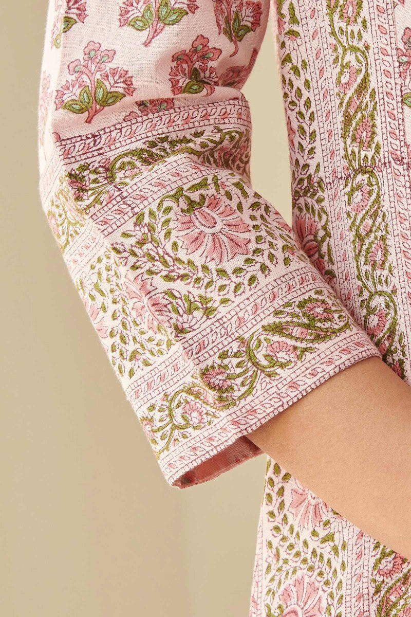 Naadirah Saima Cotton Flax Kurta
