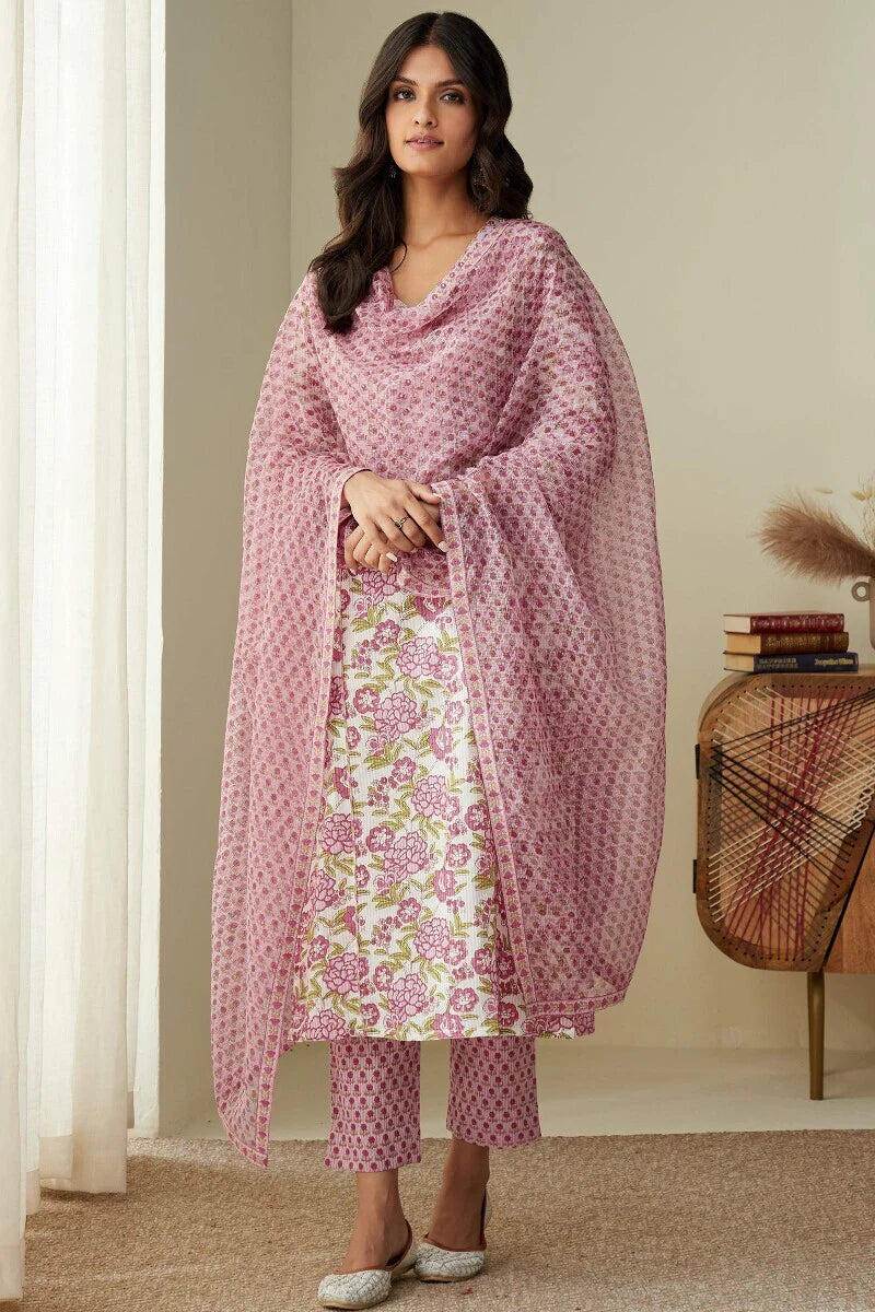 Rosheen Anaya Sanganeri Kurta