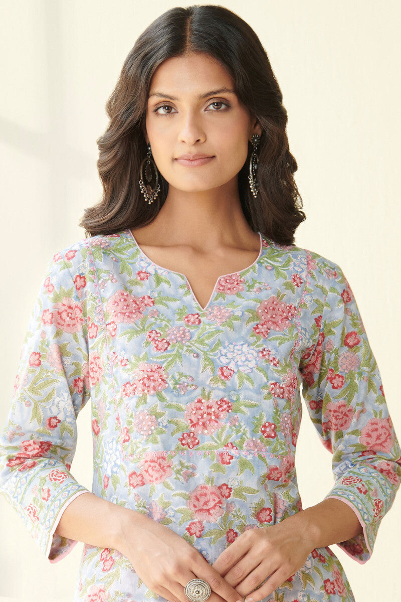Nasrine Mahira Sanganeri Kurta