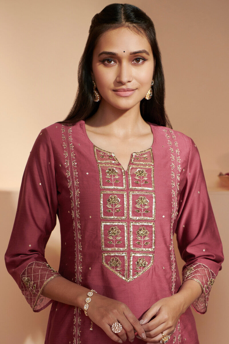 Shirin Maira Chanderi Kurta