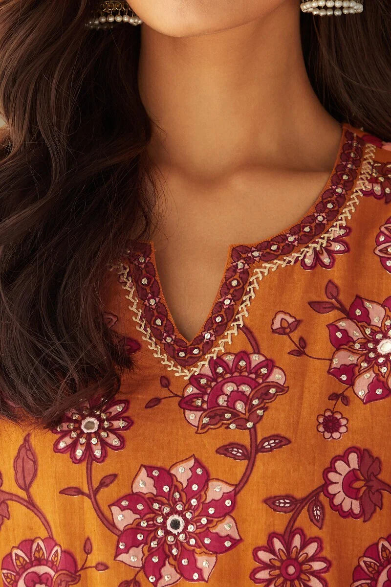 Gauhar Seerat Sanganeri Kurta