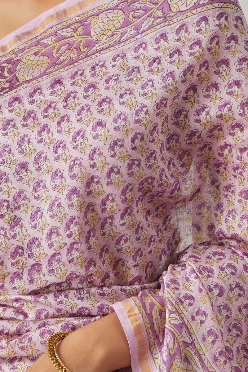 Mehrunissa Gazala Chanderi Saree