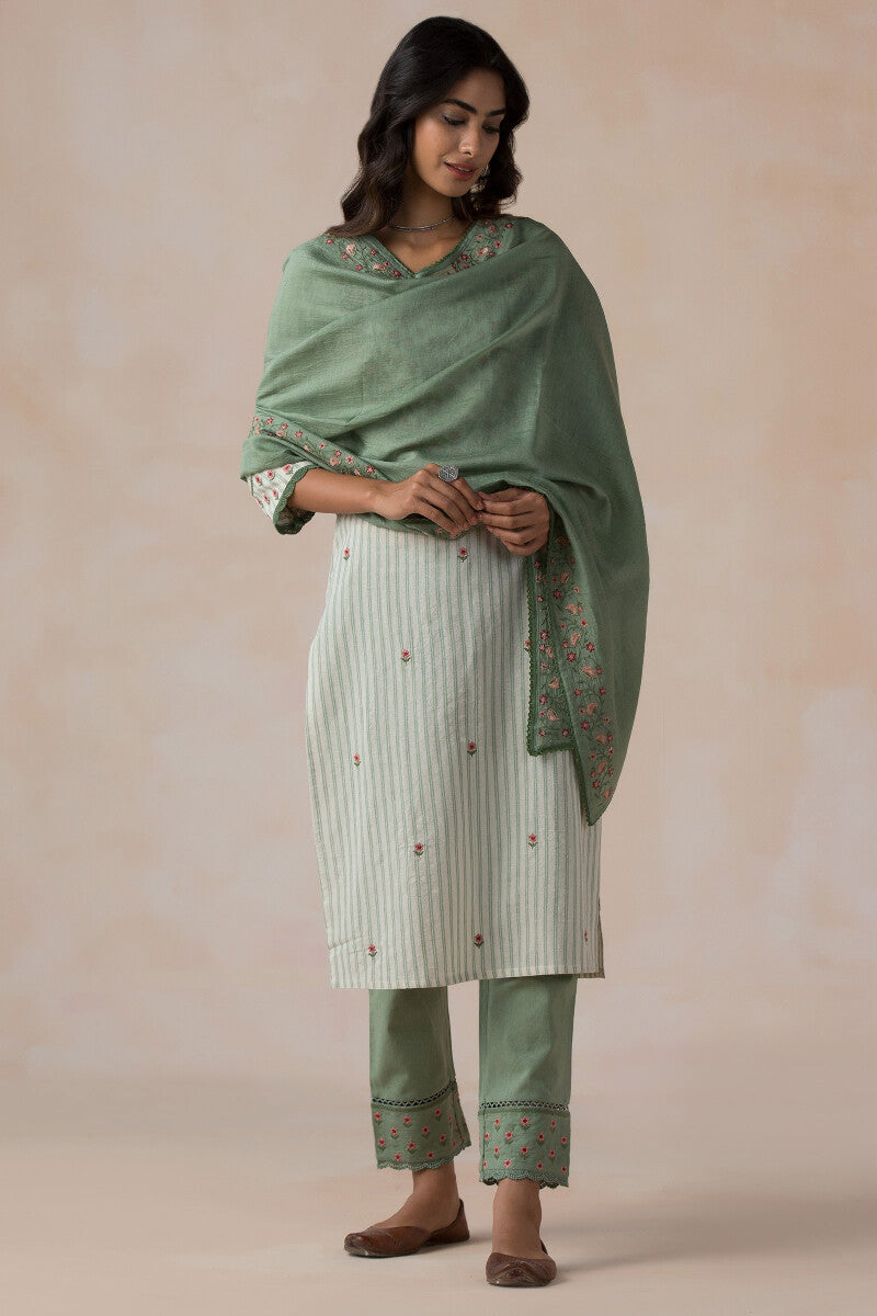 Gulbarg Faheema Cotton Silk Dupatta