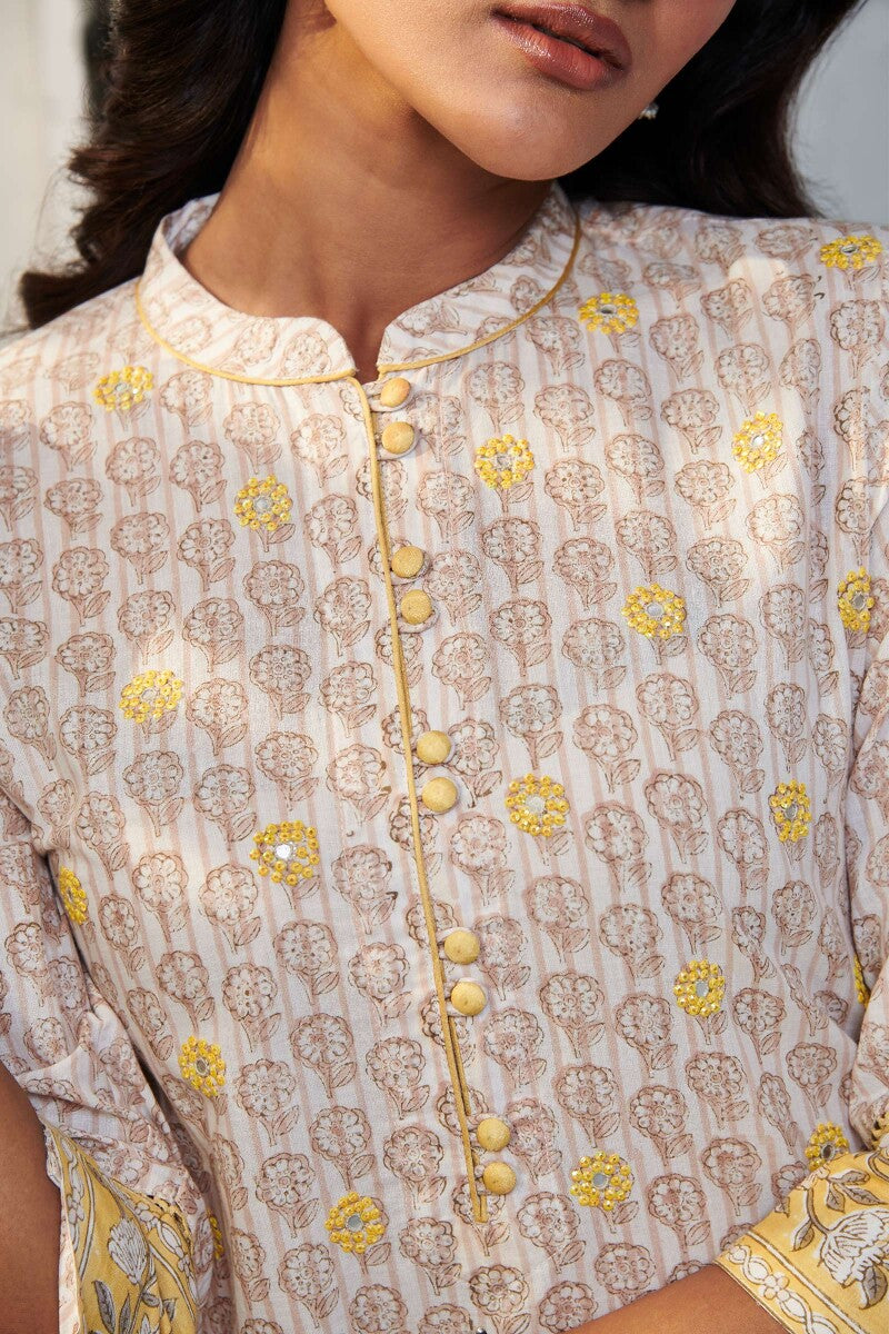 Gauhar Zarah Sanganeri Kurta