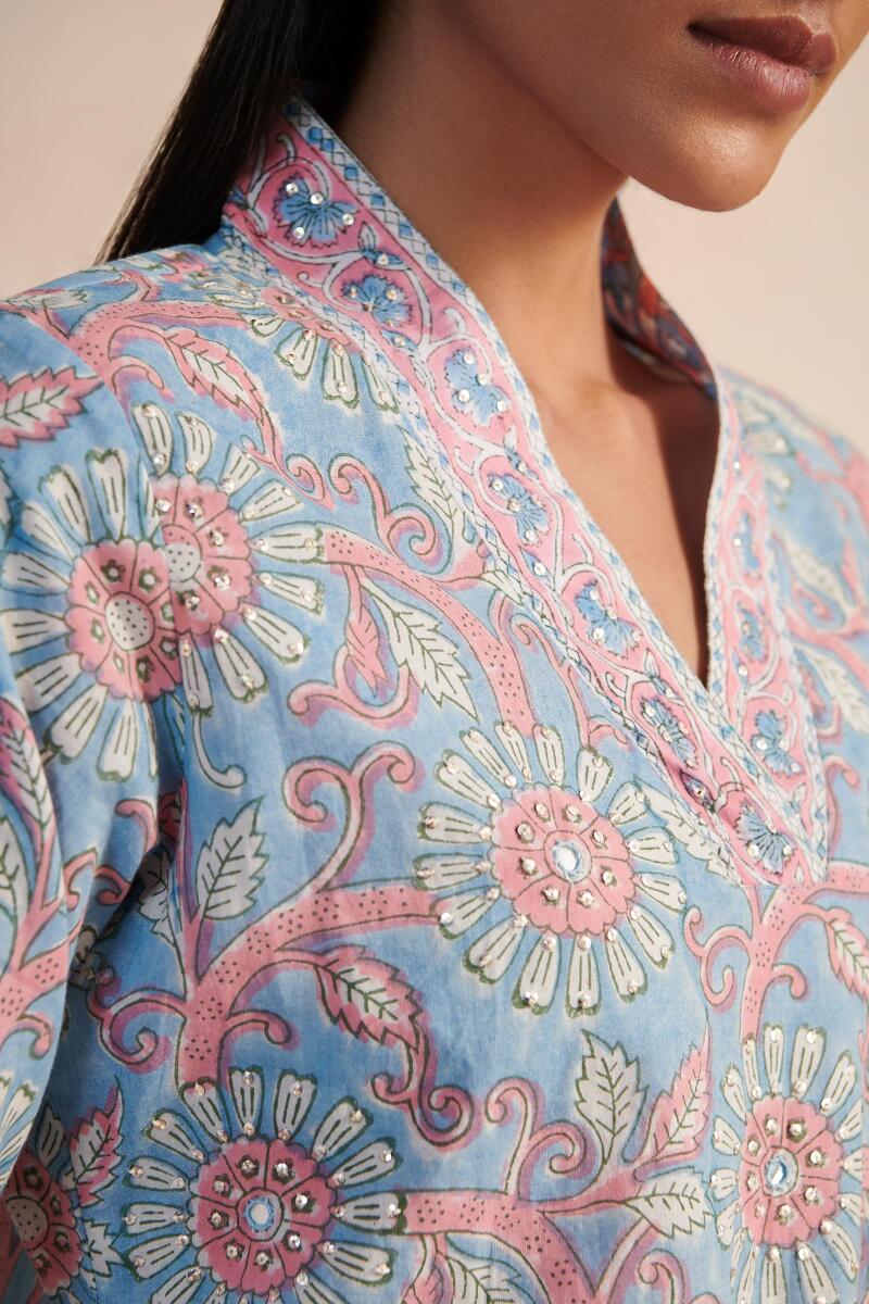 Gauhar Siya Sanganeri Kurta