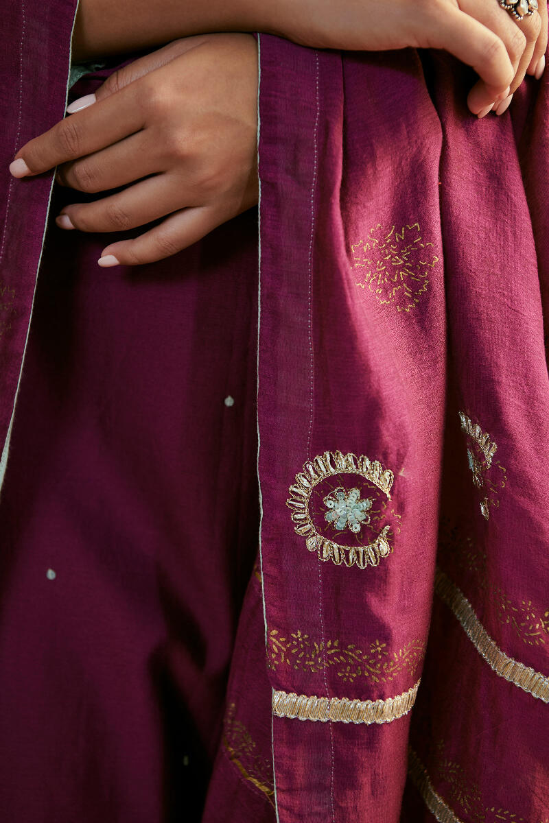 Nazma Shaheena Chanderi Dupatta