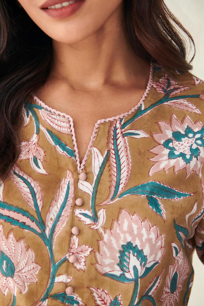 Gauhar Shahida Sanganeri Loungewear Set