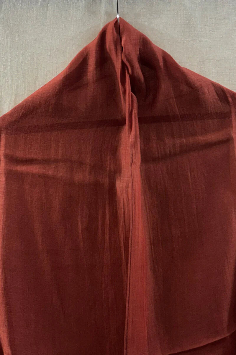 Red Chanderi Dupatta