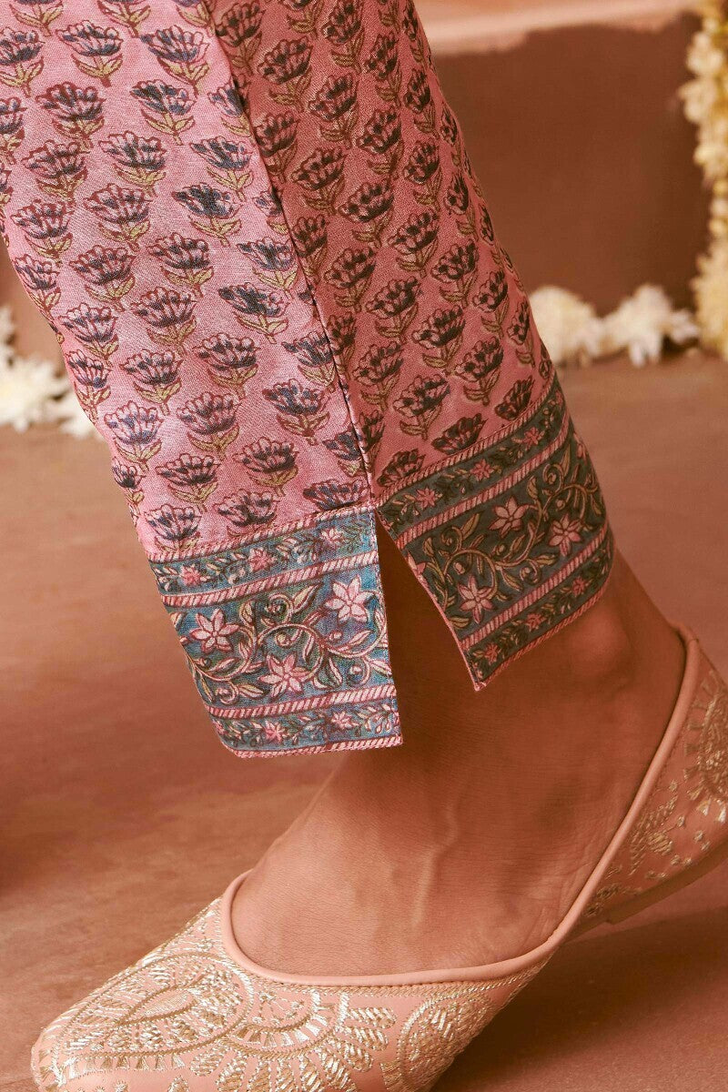 Mehrunissa Kiara Chanderi Narrow Pants