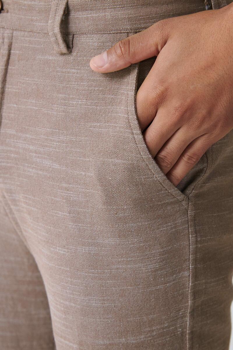 Zaid Zafar Light Brown Handloom Pants