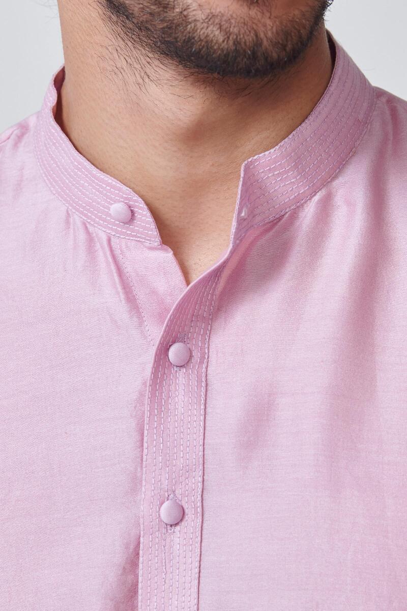 Zaid Ahaan Chanderi Kurta