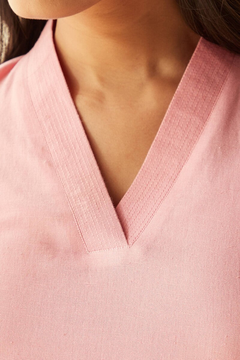 Surplus: Roza Seher Pink Kurta