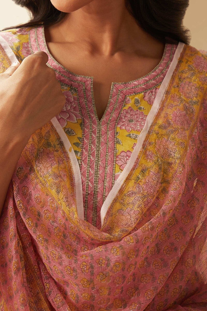 Rosheen Aliza Sanganeri Kota Dupatta