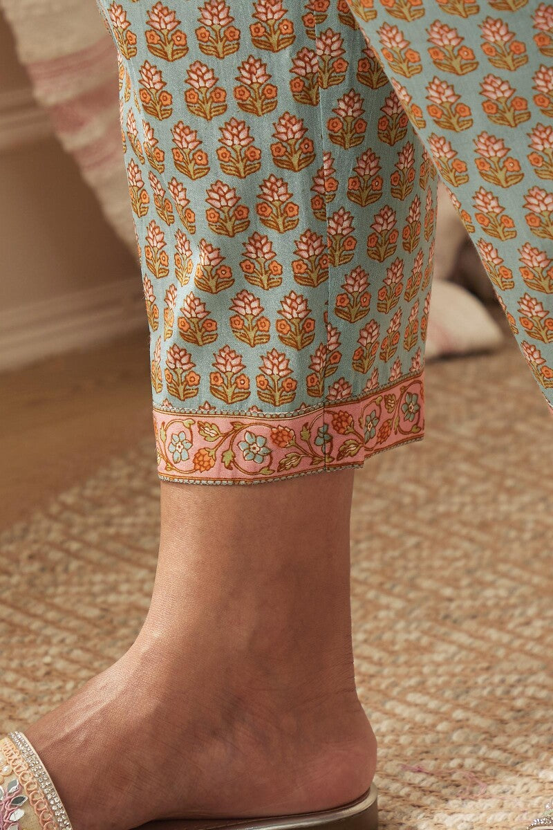 Rosheen Farah Sanganeri Narrow Pants