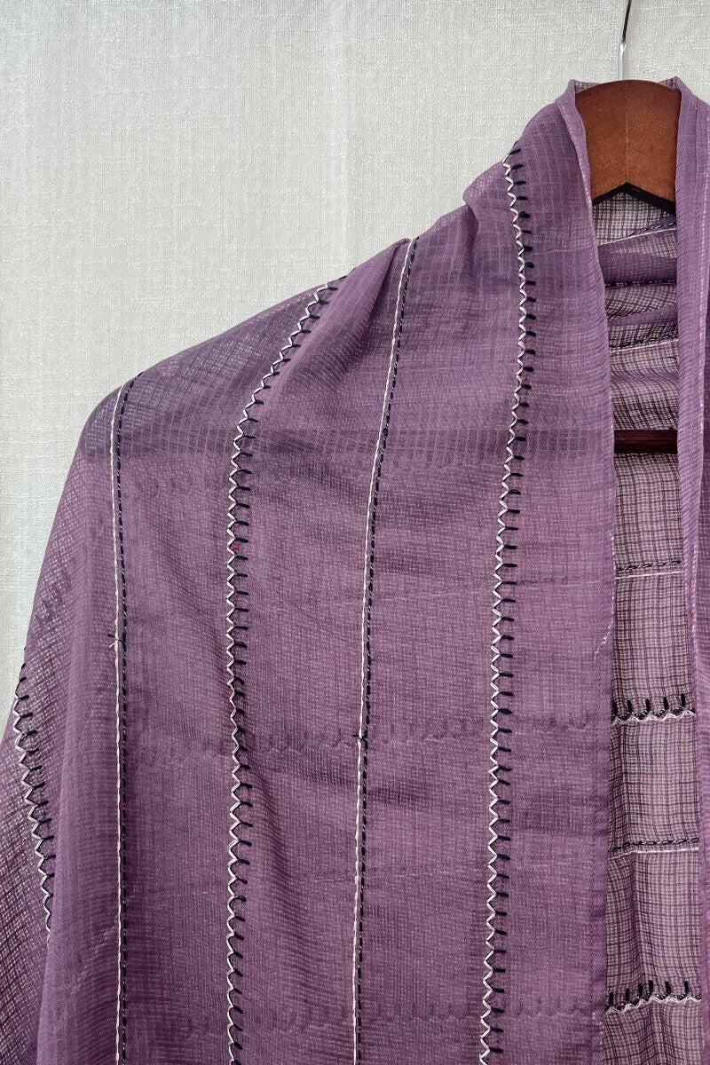 Purple Kota Dupatta