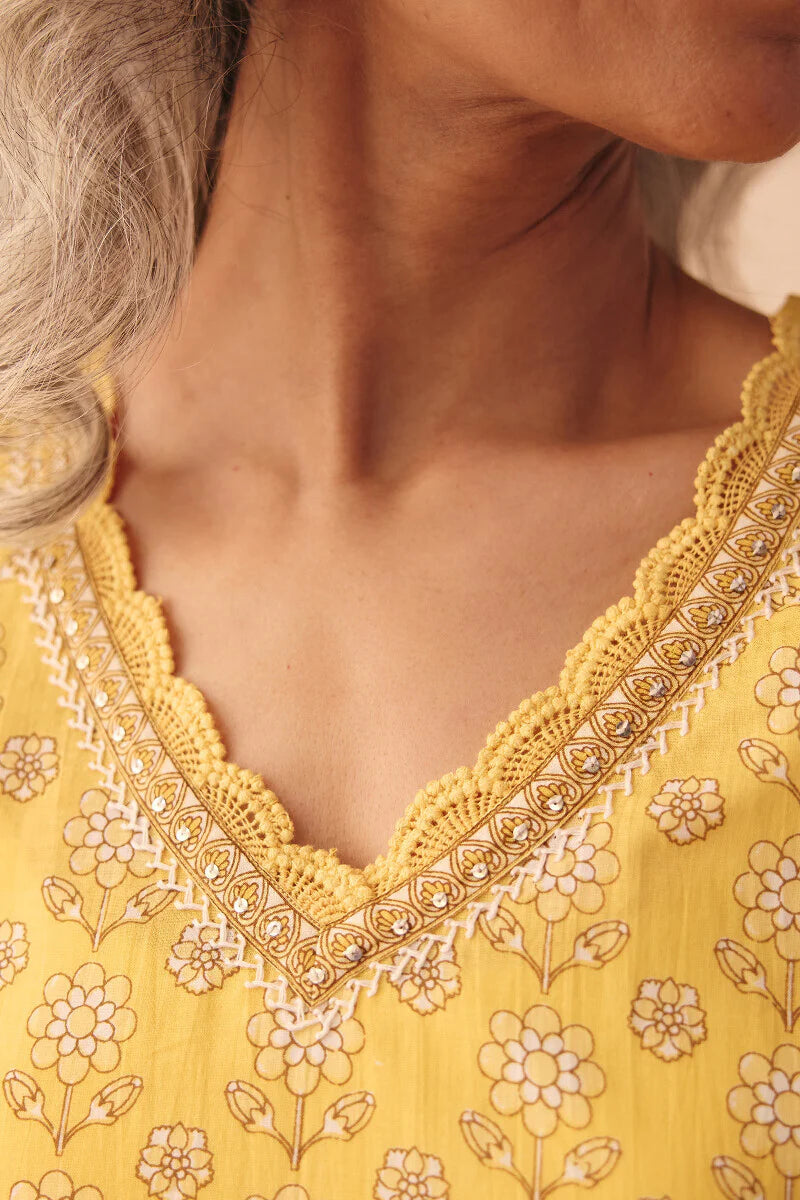 Surplus: Gulraiz Nargis Sanganeri Kurta