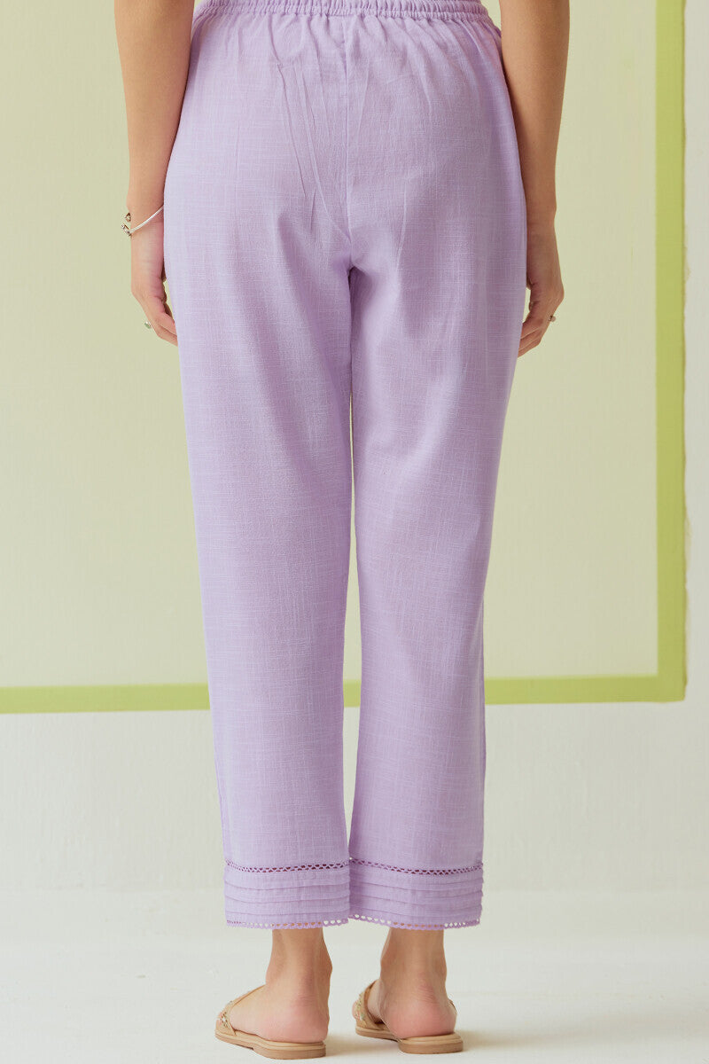 Roza Nida Lavender Narrow Pants